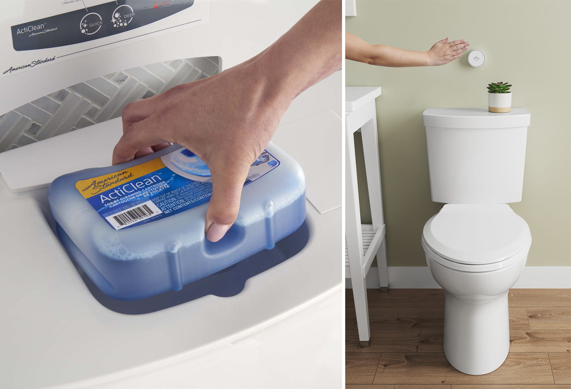 acticlean touchless toilet